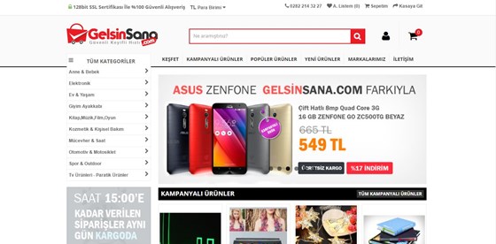 Online Shopping: Online Shopping At GelsinSana