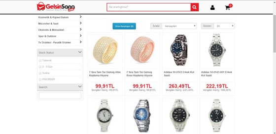 Online Shopping: Online Shopping At GelsinSana